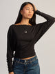 HARLOW SAMI SLOUCH LONG SLEEVE - BLACK