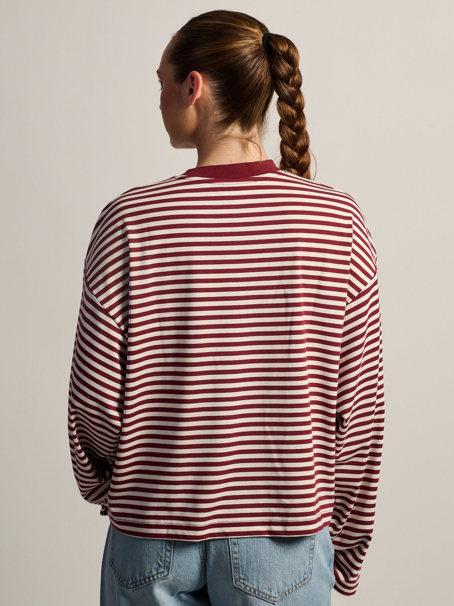 HARLOW LOLA LONG SLEEVE - BURGUNDY