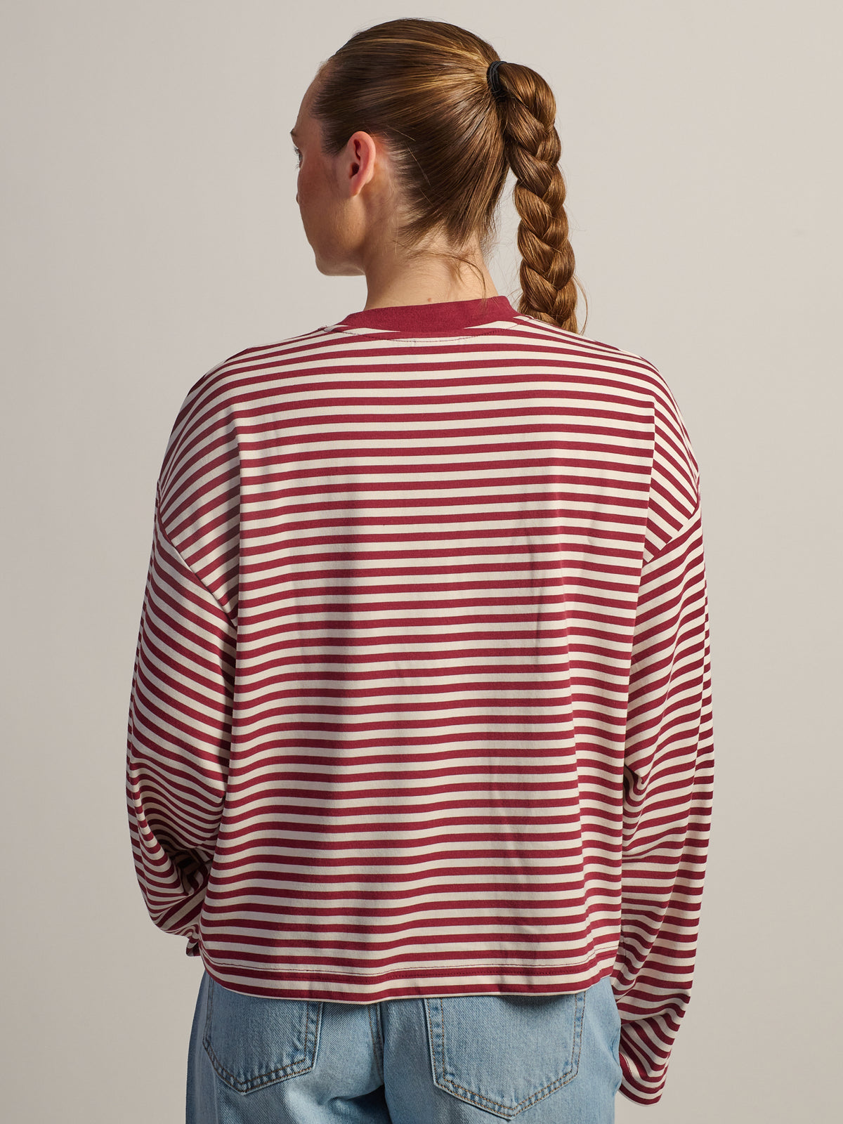 HARLOW LOLA LONG SLEEVE - BURGUNDY