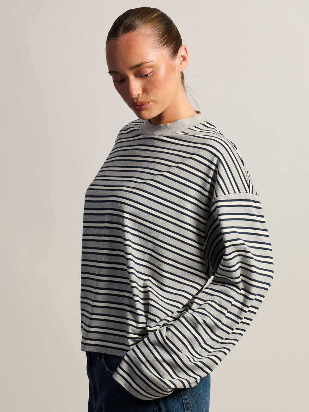 HARLOW LOLA LONG SLEEVE - NAVY