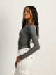 HARLOW HARLOW CHLOE LONG SLEEVE - STONE - Boathouse