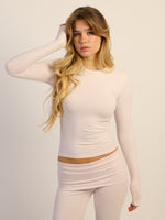HARLOW GIA LONGSLEEVE - BABY PINK