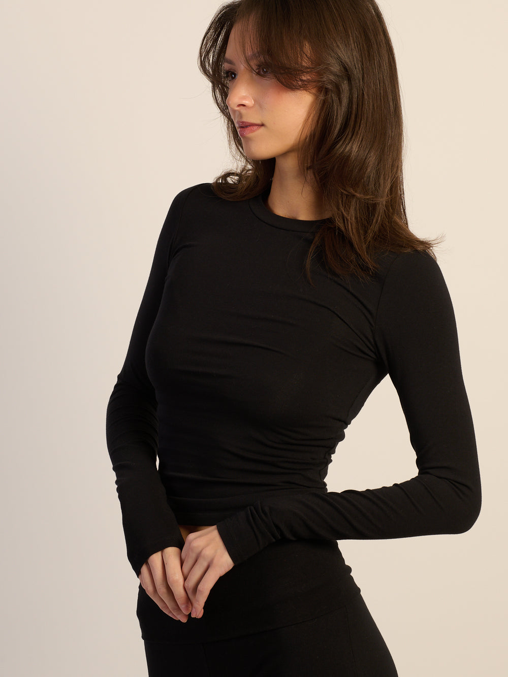 HARLOW GIA LONGSLEEVE - BLACK