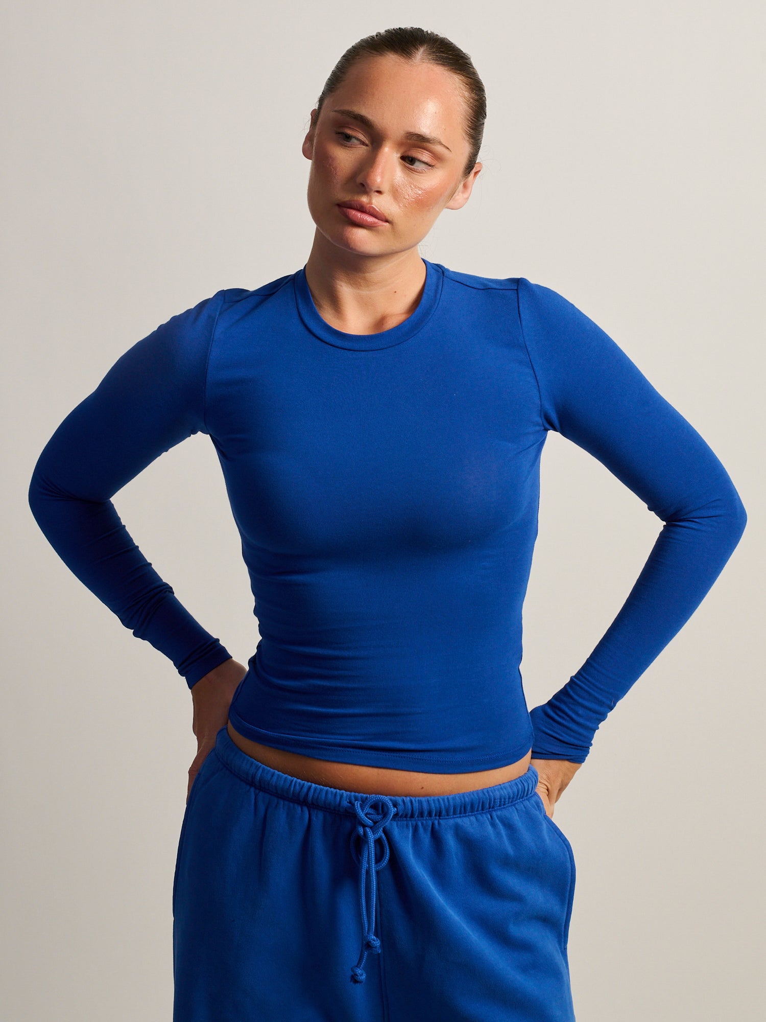 HARLOW GIA LONG SLEEVE - COBALT