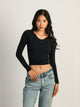 HARLOW HARLOW HARPER NOTCH LONG SLEEVE - NAVY - Boathouse