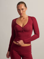 HARLOW GIA HENLEY MANCHES LONGUES - BOURGOGNE