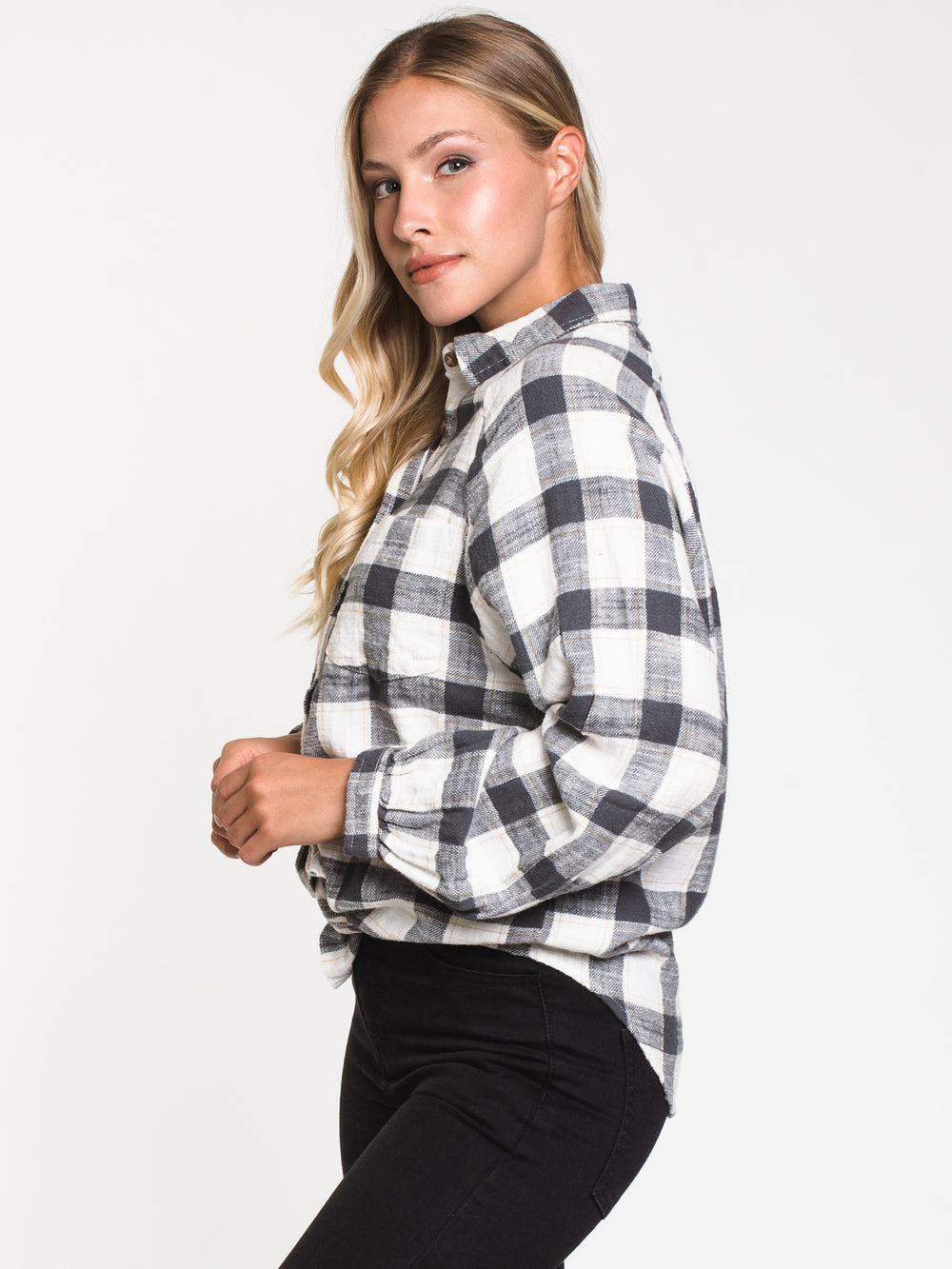 WOMENS KENDALL OVERSIZED FLANEL - CLEARANCE