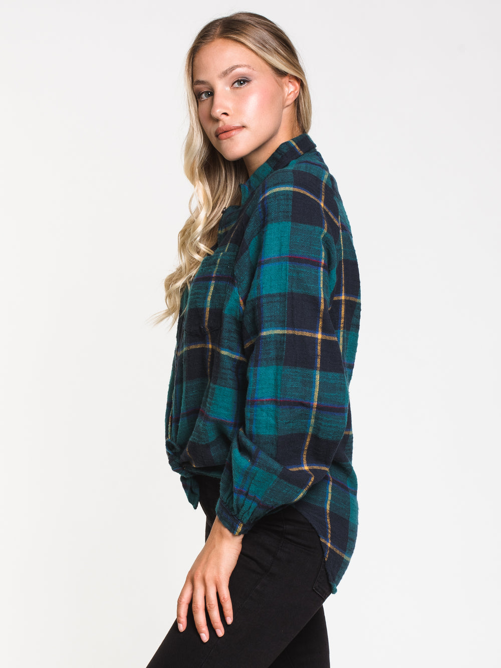 WOMENS KENDALL OVERSIZED FLANEL - CLEARANCE