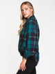 HARLOW WOMENS KENDALL OVERSIZED FLANEL - CLEARANCE - Boathouse