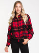 HARLOW WOMENS KENDALL OVERSIZED FLANEL - CLEARANCE - Boathouse