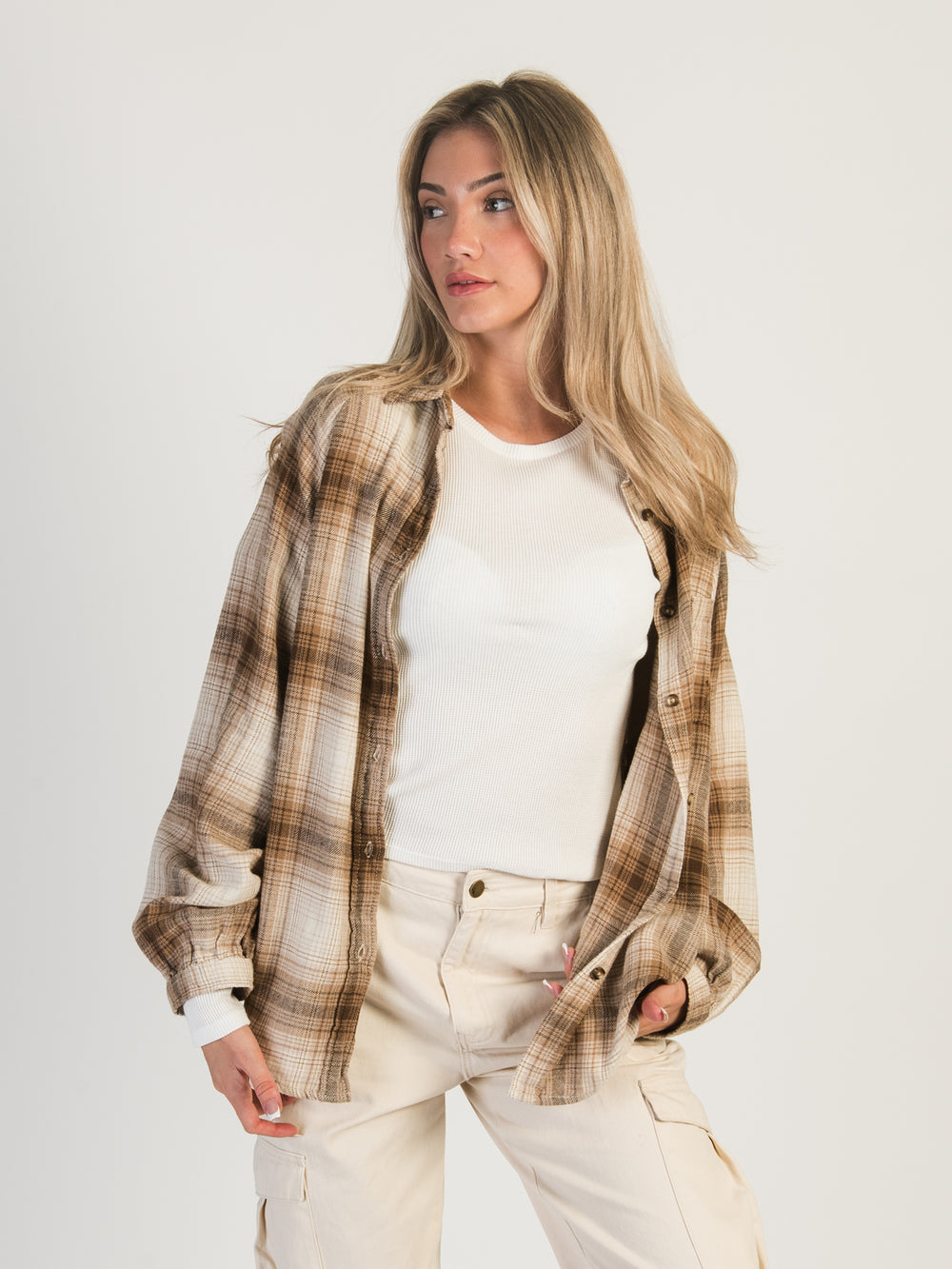 HARLOW KENDALL OVERSIZED FLANNEL