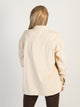 HARLOW HARLOW CHRISSY CORD SHIRT - CREAM - Boathouse