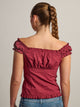 HARLOW HARLOW EMILY TOP - BURGUNDY - Boathouse