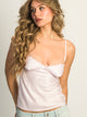 HARLOW YVONNE TANK TOP - PINK - CLEARANCE