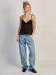 HARLOW LUCKY TANK TOP SHIRT - BLACK