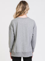 HARLOW SIENNA CREW NECK FLEECE - CLEARANCE