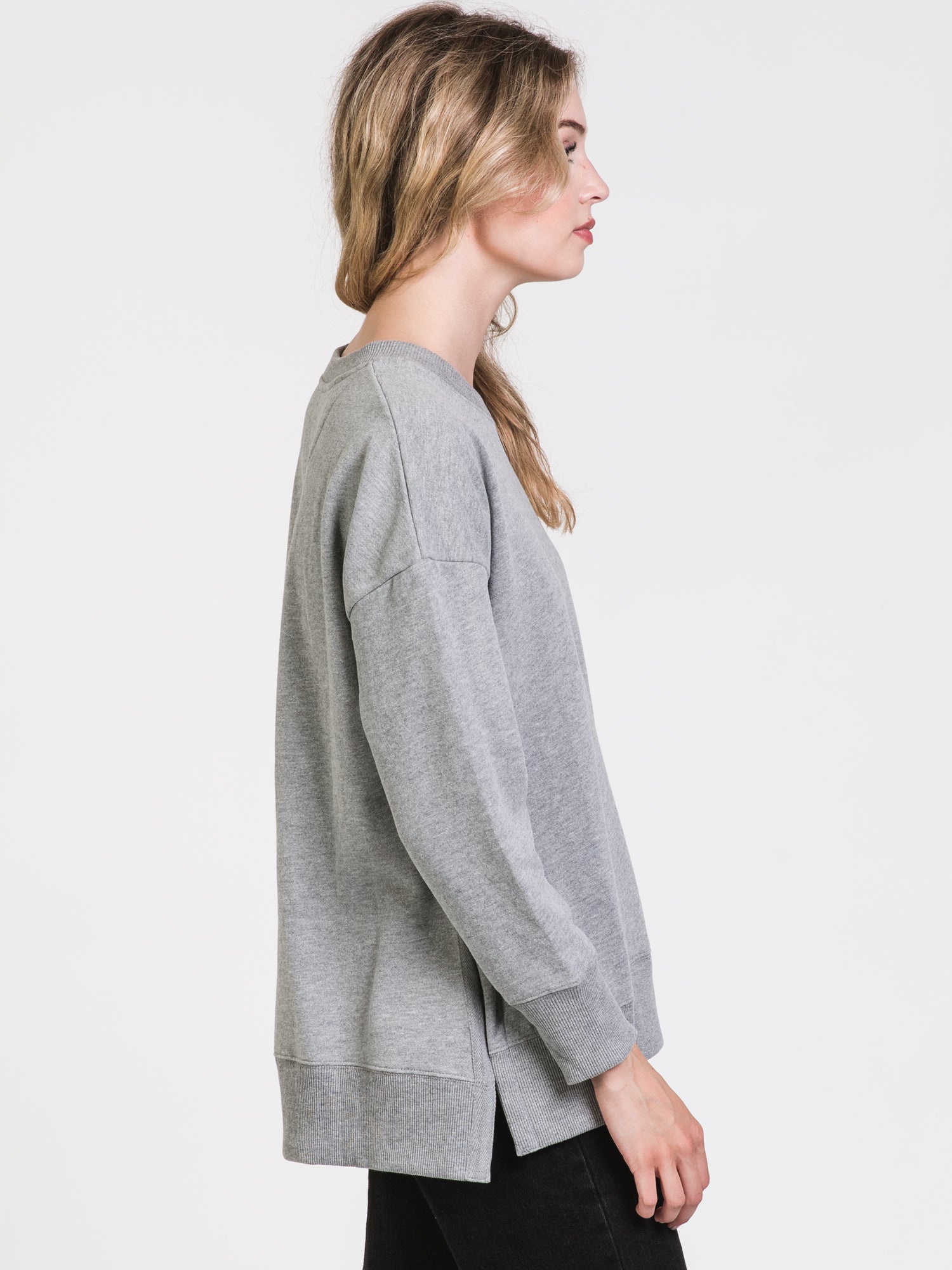 HARLOW SIENNA CREW NECK FLEECE