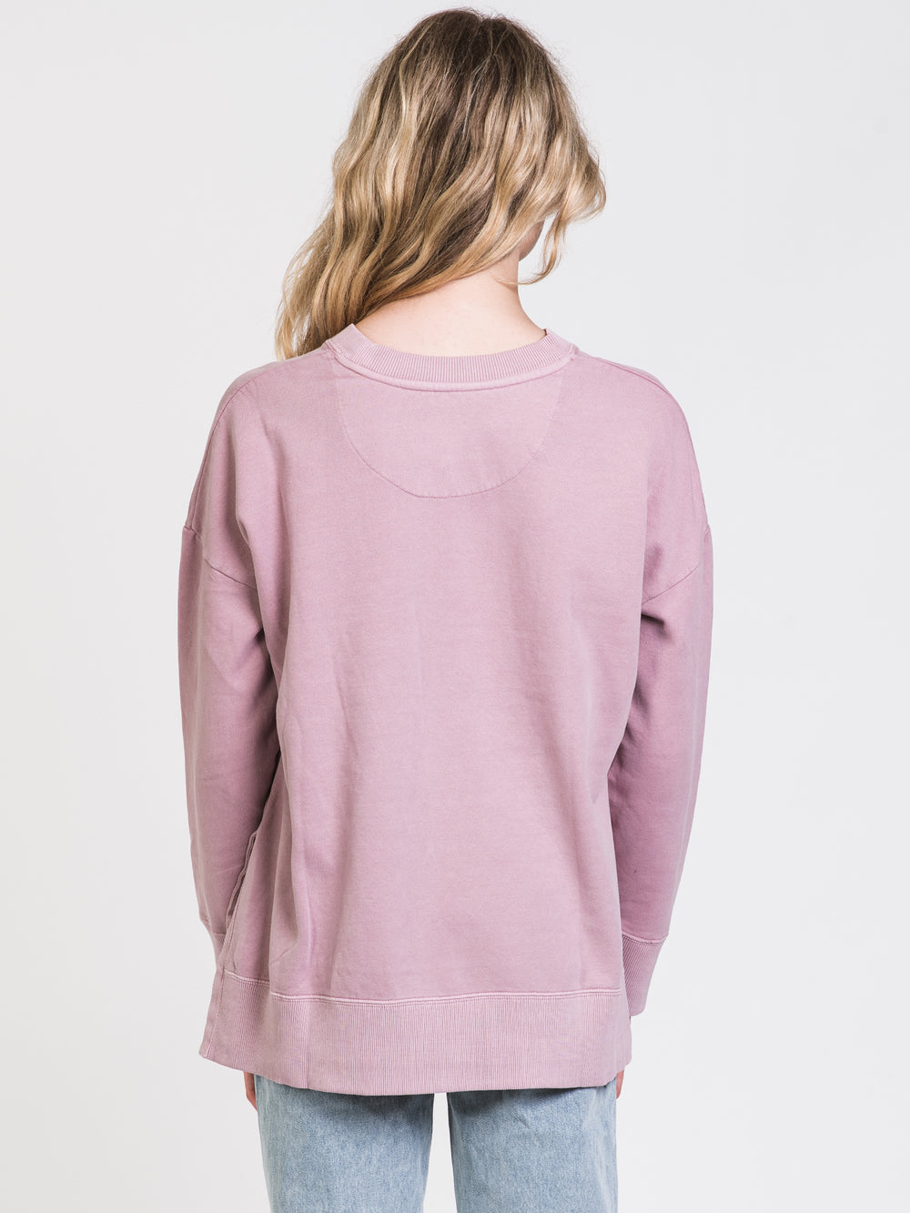 HARLOW SIENNA CREW NECK FLEECE - CLEARANCE