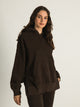 HARLOW HARLOW SIENNA SLIT HOODIE - CLEARANCE - Boathouse