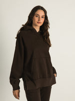 PULL À CAPUCHE FENDU HARLOW SIENNA - DÉSTOCKAGE