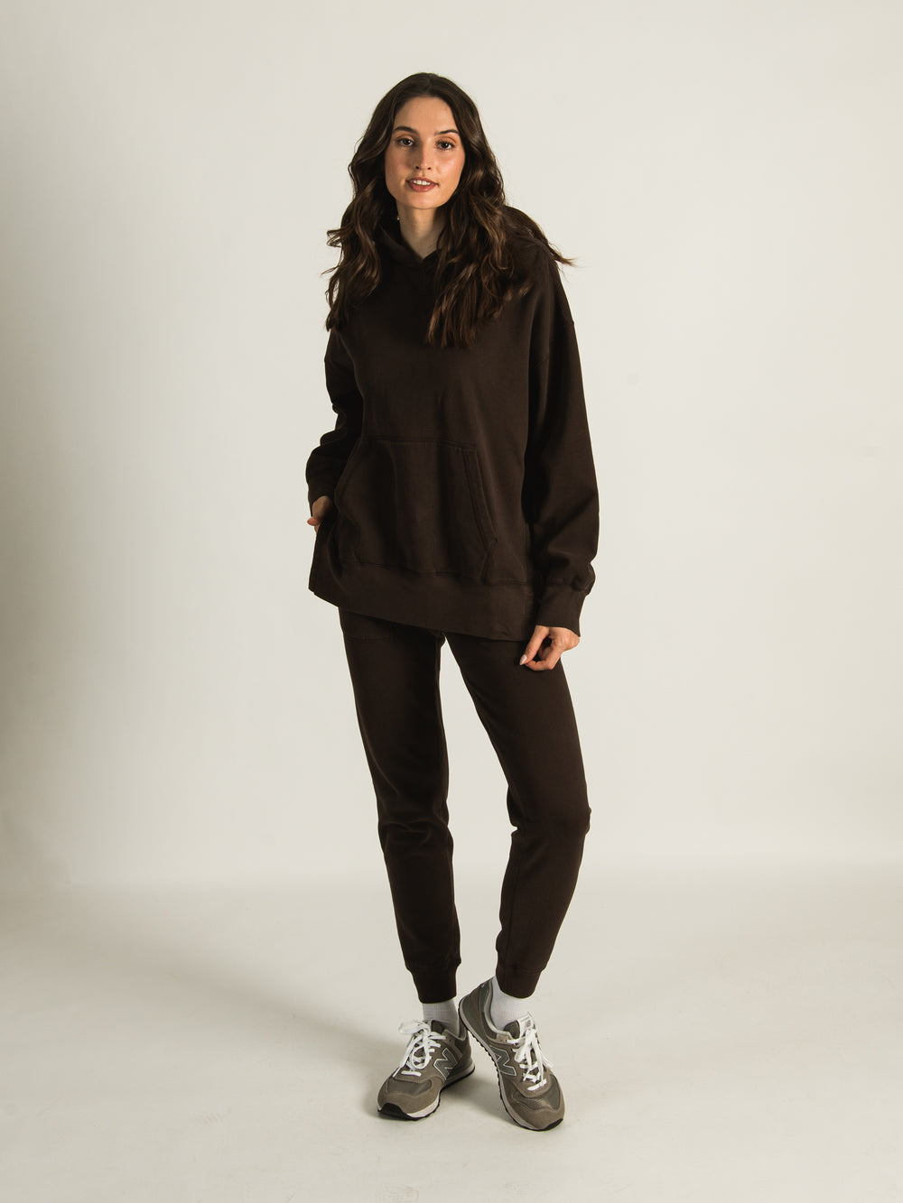 HARLOW SIENNA SLIT HOODIE - CLEARANCE