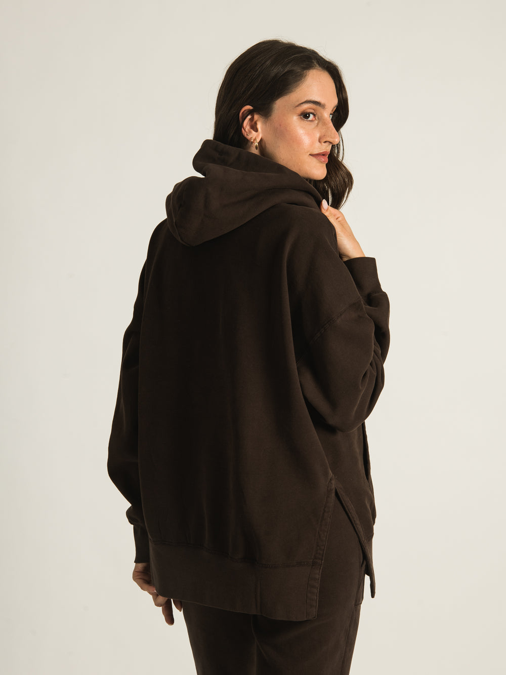 HARLOW SIENNA SLIT HOODIE - CLEARANCE