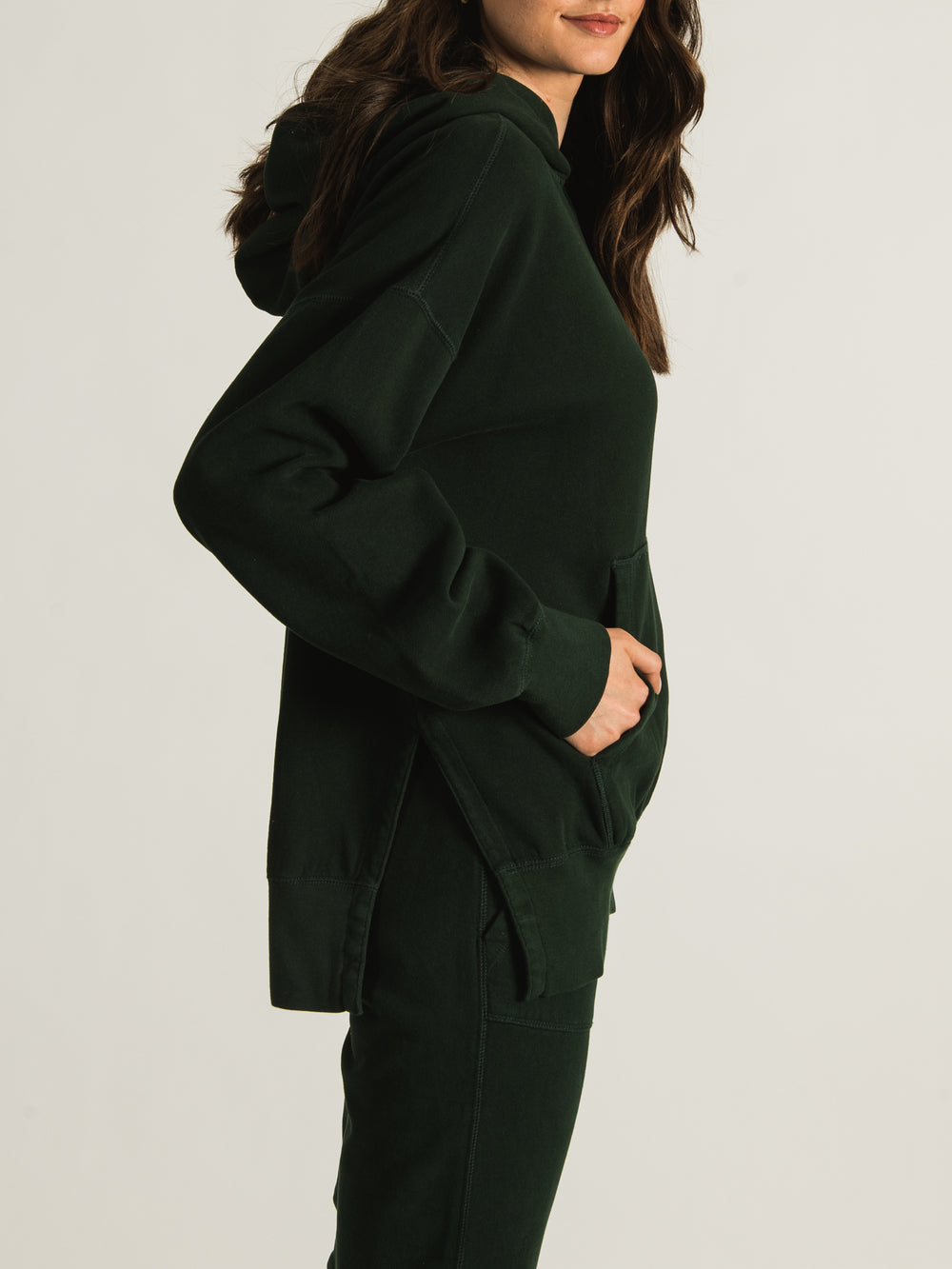 HARLOW SIENNA SLIT HOODIE - CLEARANCE