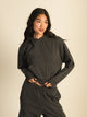 HARLOW HARLOW BRE POPOVER HOODIE - CHARCOAL - Boathouse