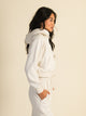 HARLOW HARLOW BRE POPOVER MELANGE HOODIE - OATMEAL - Boathouse