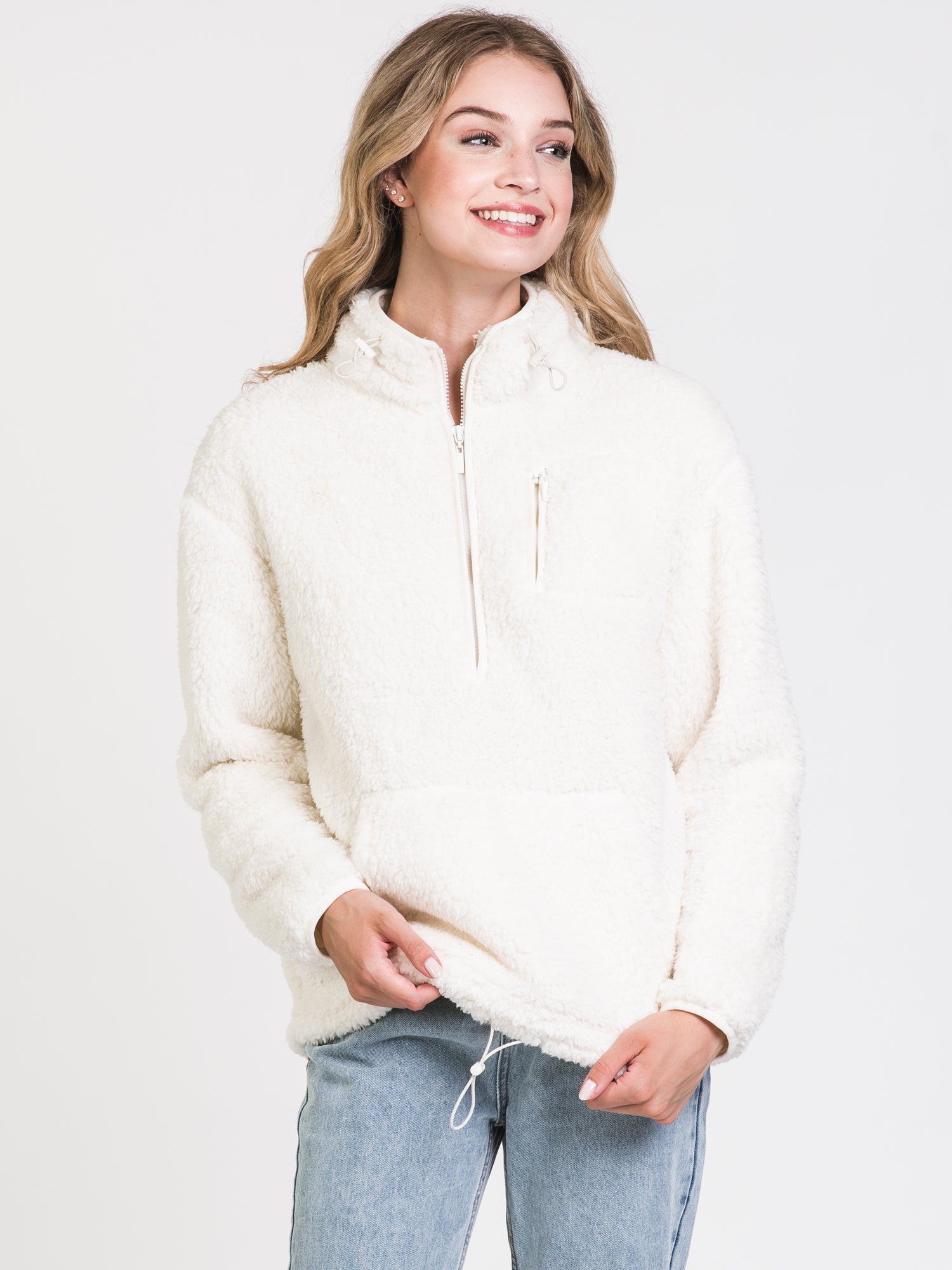 Sherpa clearance white pullover