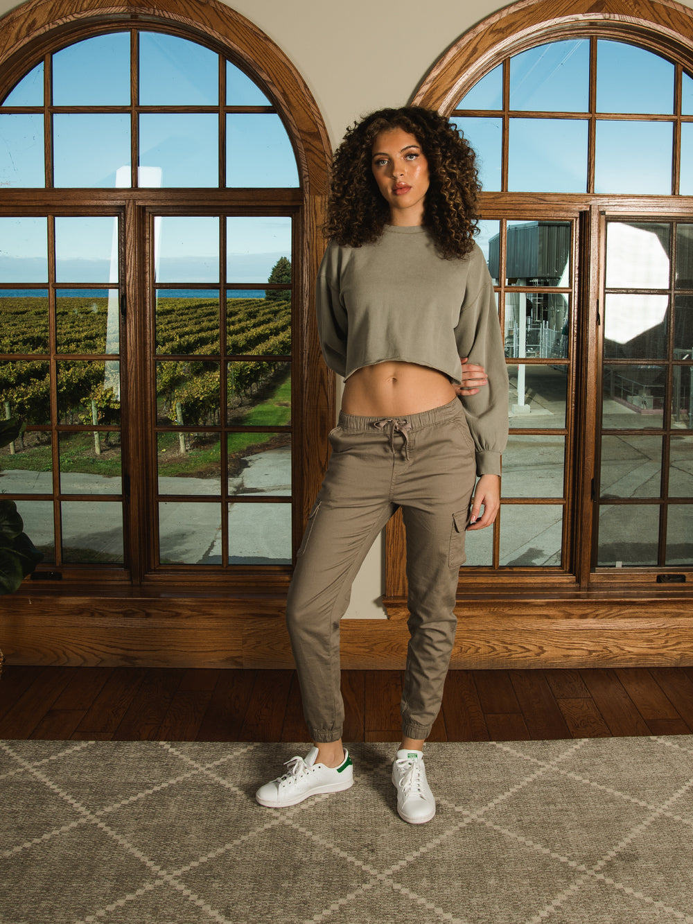HARLOW GISELLE CROPPED CREW - DÉSTOCKAGE