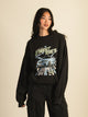 HARLOW HARLOW MICHELLE PRINT CREW SWEATSHIRT - COAL - Boathouse