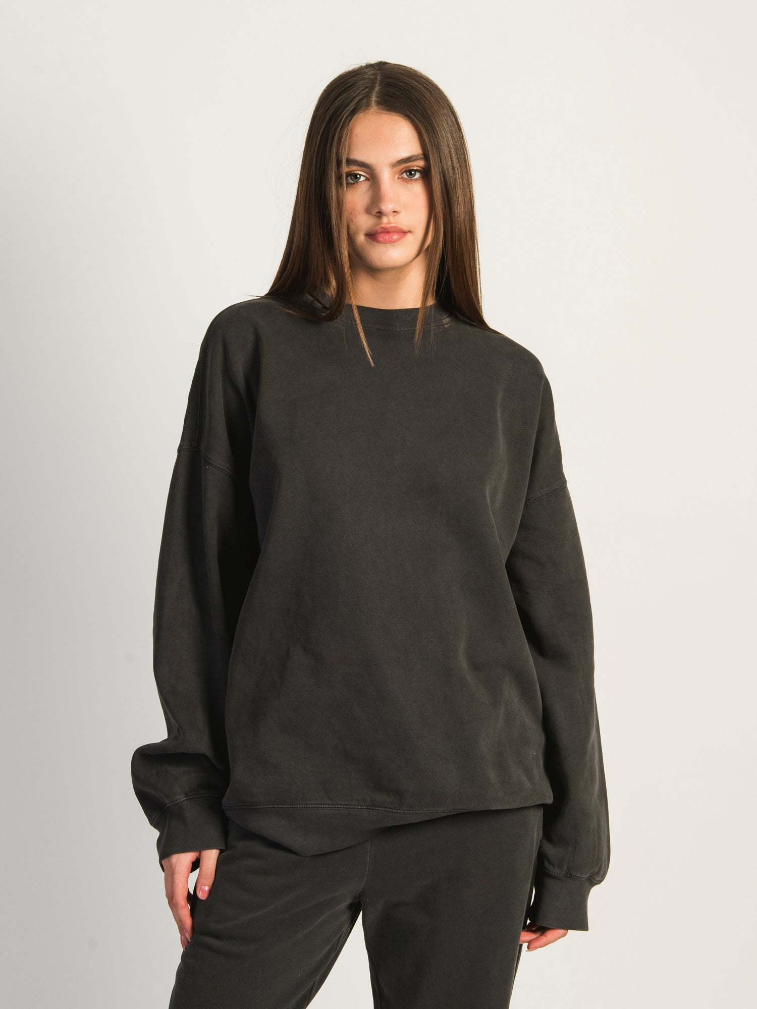 Phoenix half-zip cropped sweatshirt