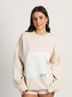 HARLOW HARLOW MICHELLE PRINT CREWNECK - MALIBU - Boathouse