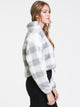 HARLOW HARLOW TEDDY PLAID SHERPA - CLEARANCE - Boathouse