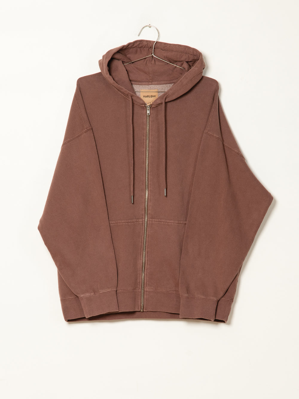 HARLOW MARIAH OVERSIZED ZIP HOODIE - CLEARANCE