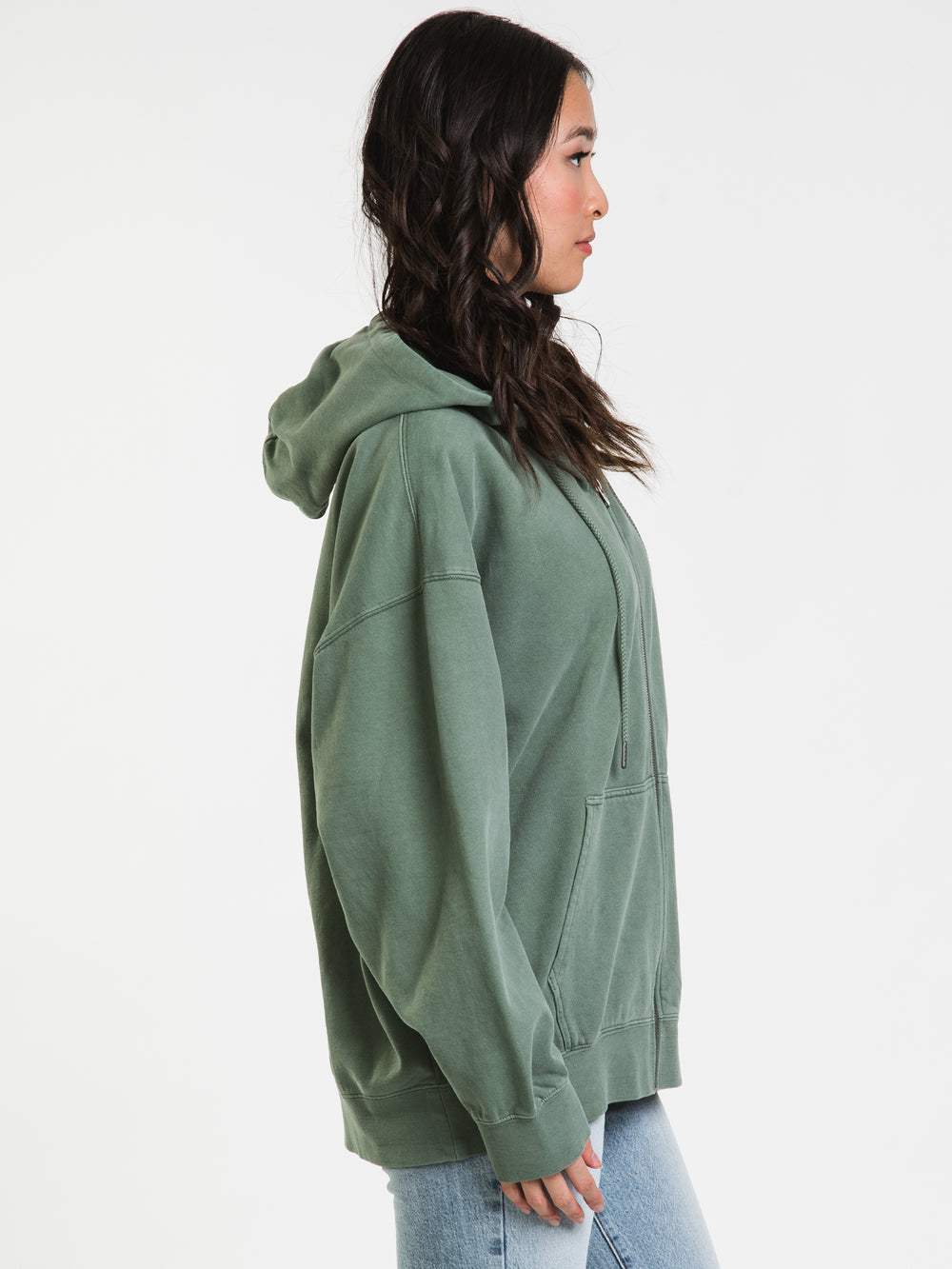 HARLOW MARIAH OVERSIZED ZIP HOODIE - CLEARANCE