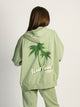 HARLOW HARLOW MARIAH PRINT ZIP HOODIE - WEST COAST 1989 - Boathouse