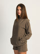 HARLOW HARLOW HARLEY OVERSIZED HOODIE - MUSHROOM - Boathouse