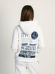 HARLOW HARLOW HARLEY OVERSIZED PRINT HOODIE - WHITE - Boathouse