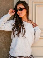 CHANDAIL HARLOW ALEX OVER-THE-SHOULDER - HEATHER CLOUD