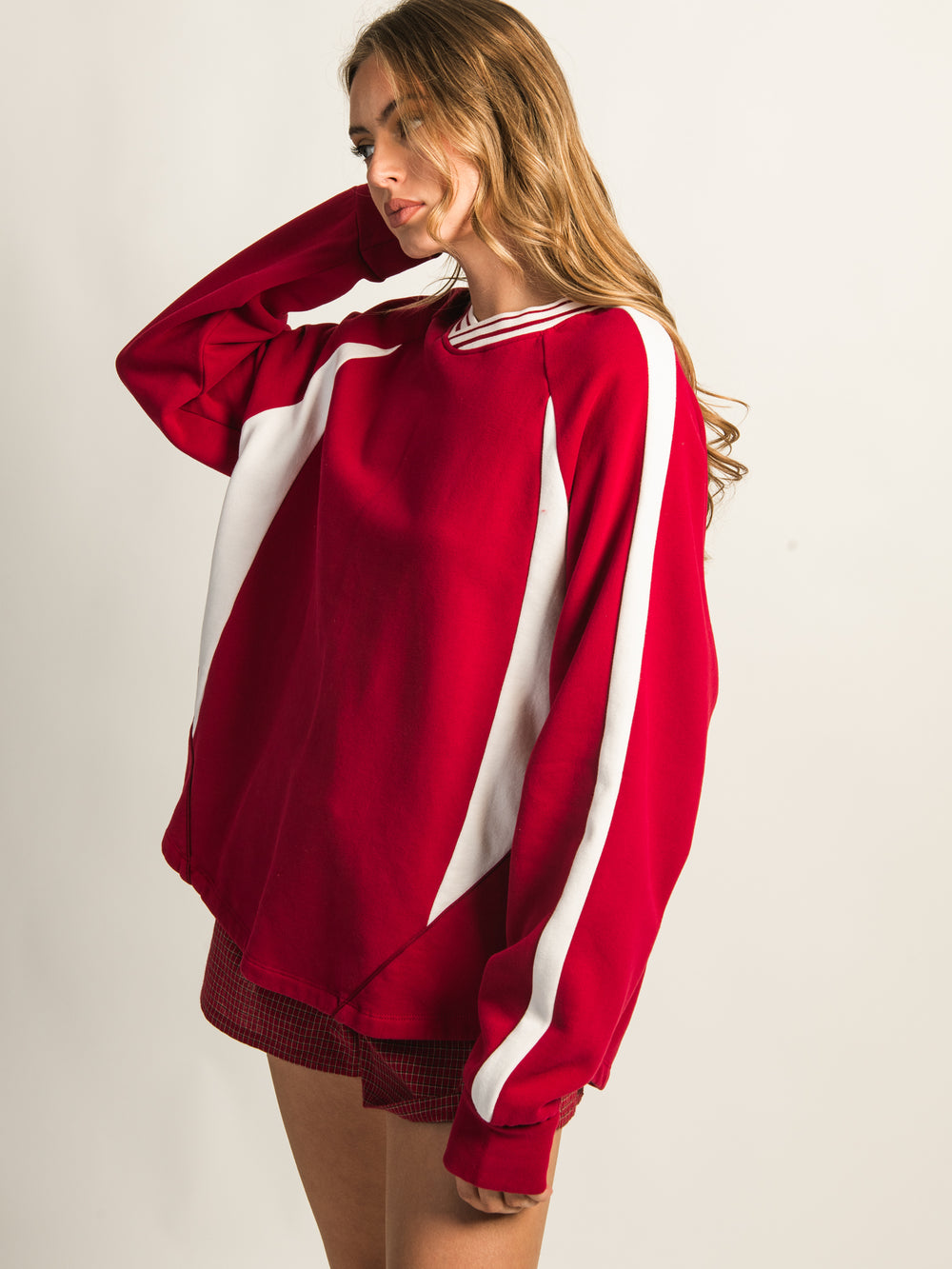 HARLOW CHARLIE CREWNECK - RUBY
