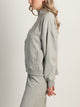 HARLOW HARLOW HALLIE MELANGE ZIP - HEATHER GREY - Boathouse