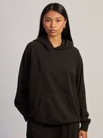 HARLOW CLOUD HOODIE - BLACK