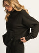 HARLOW HARLOW CLOUD HOODIE - BLACK - Boathouse