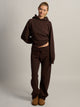 HARLOW CLOUD HOODIE - BROWN
