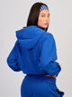 HARLOW CLOUD HOODIE - COBALT