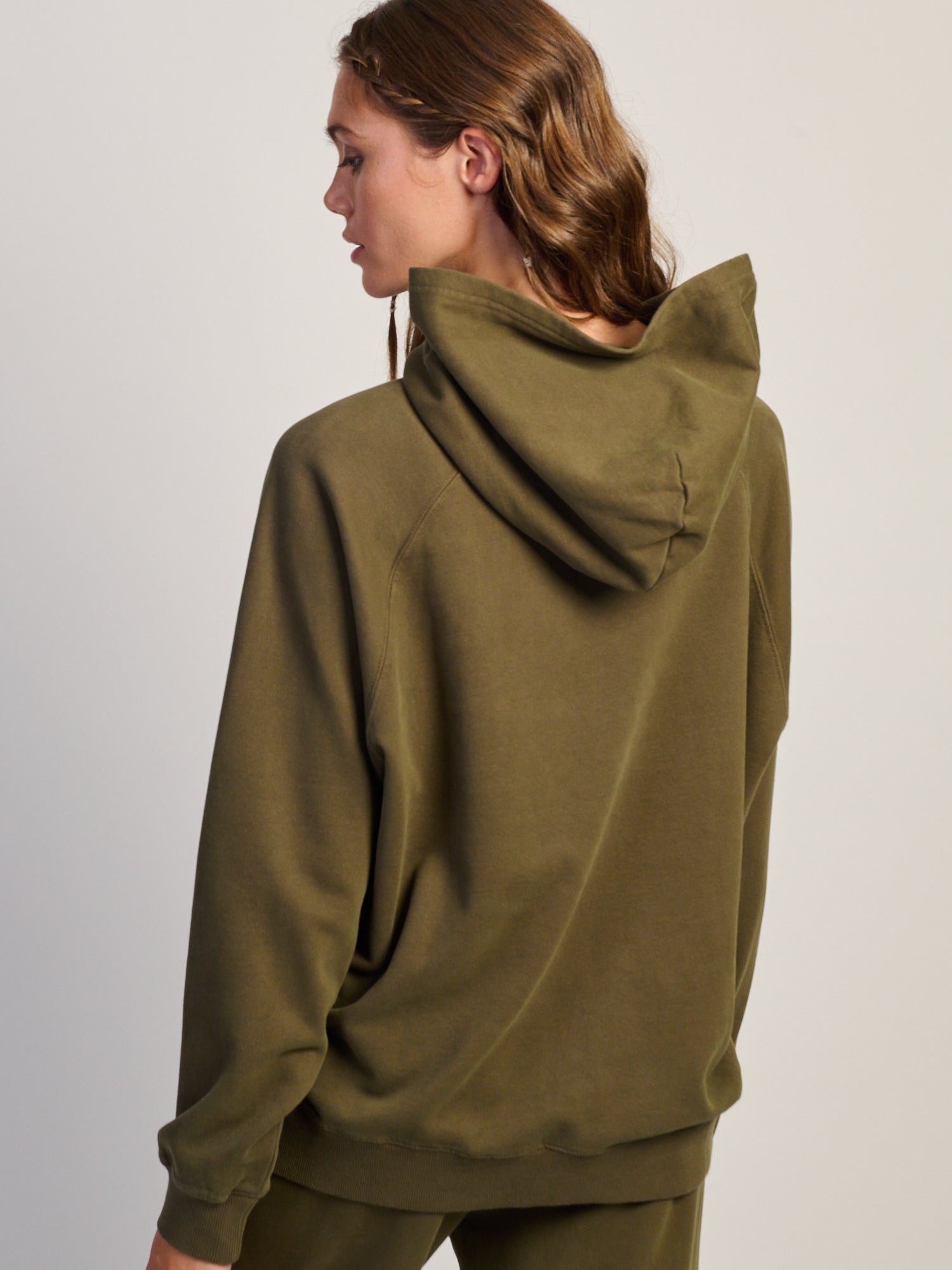 HOODIE HARLOW CLOUD - OLIVE