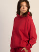 HARLOW HARLOW CLOUD HOODIE - RUBY - Boathouse