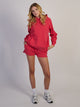 HARLOW HARLOW CLOUD HOODIE - WASHED RED - Boathouse